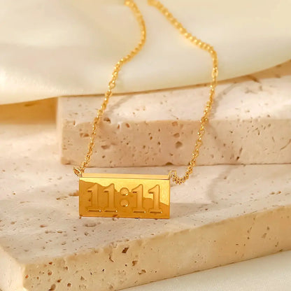 1111 Angel Number Necklace-soristyle